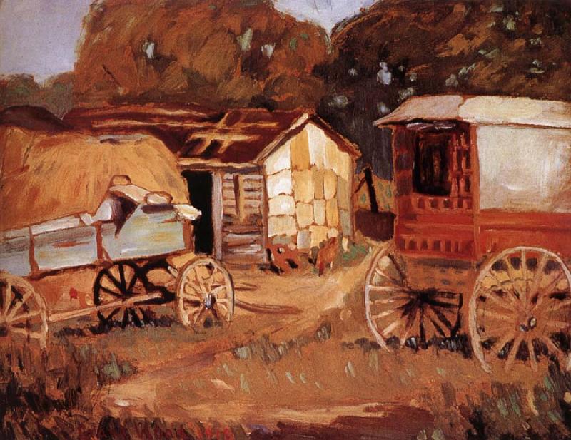Grant Wood Carriage Business
